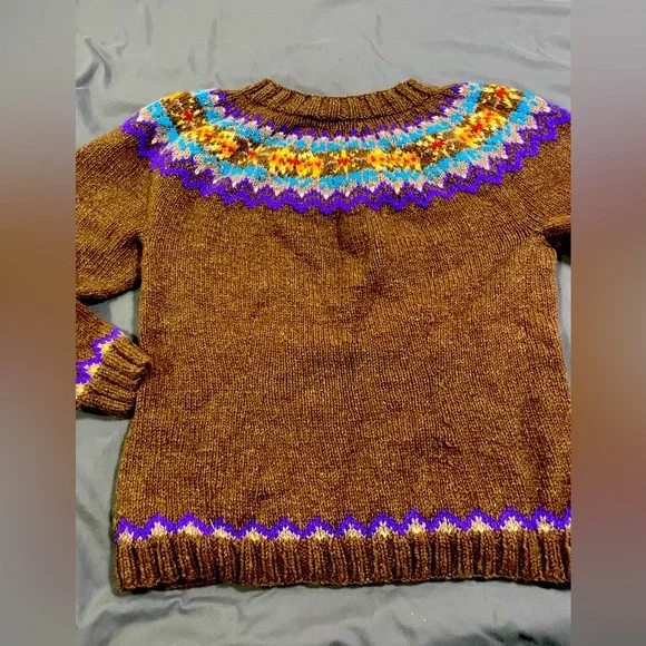 EUC Fair Isle Wool Sweater - Picture 4 of 9
